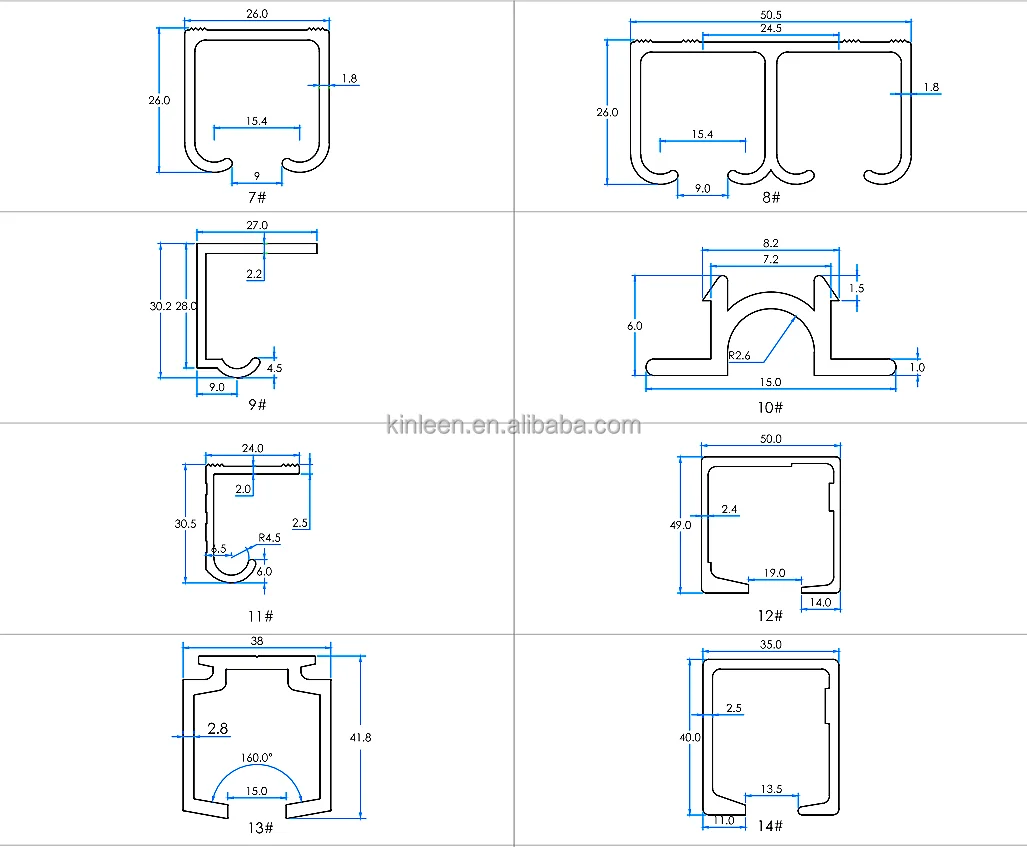 Sliding Door Track System Aluminium Sliding Door Track Profile Pvc ...