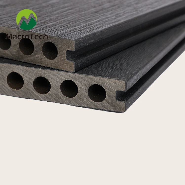 Weather Resistant Water Proof Long Lasting Wood Plastic Deck Composite Decking Boards Flooring For Outdoor Patio