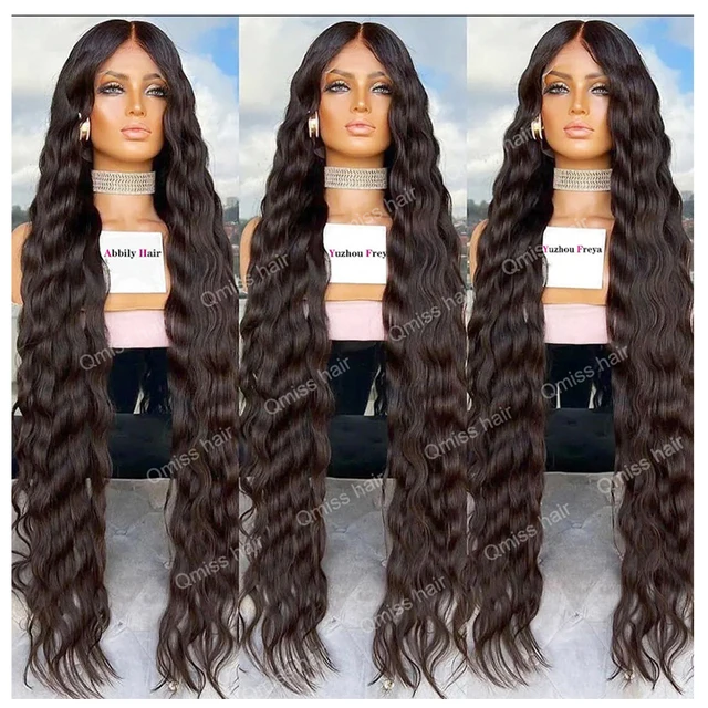 Long To 46 Inch Hd Lace Closure 13x4 360 Frontal Full Lace Front Loose Body Wave Body Wave Wig,Glueless Hd Transparent Lace Wig