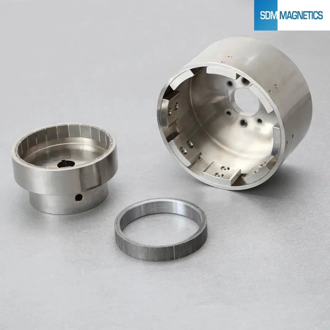 Customized Electrical Parts Magnetic Assemblies Generator Rotor Axial Flux Motor Stator Linear Motor Stator