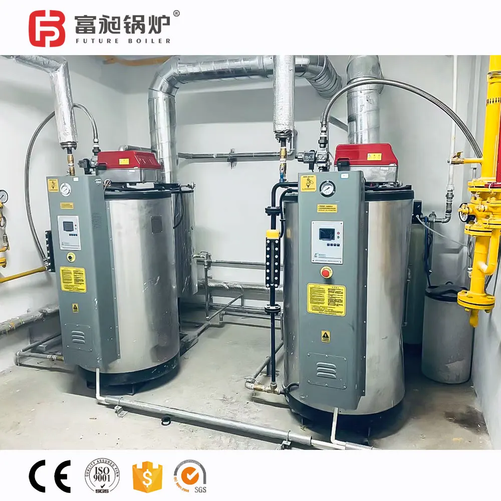 Gas/Oil Fired Steam Boiler with Fire Tube Efficient Heating Boiler for Milk & Honey