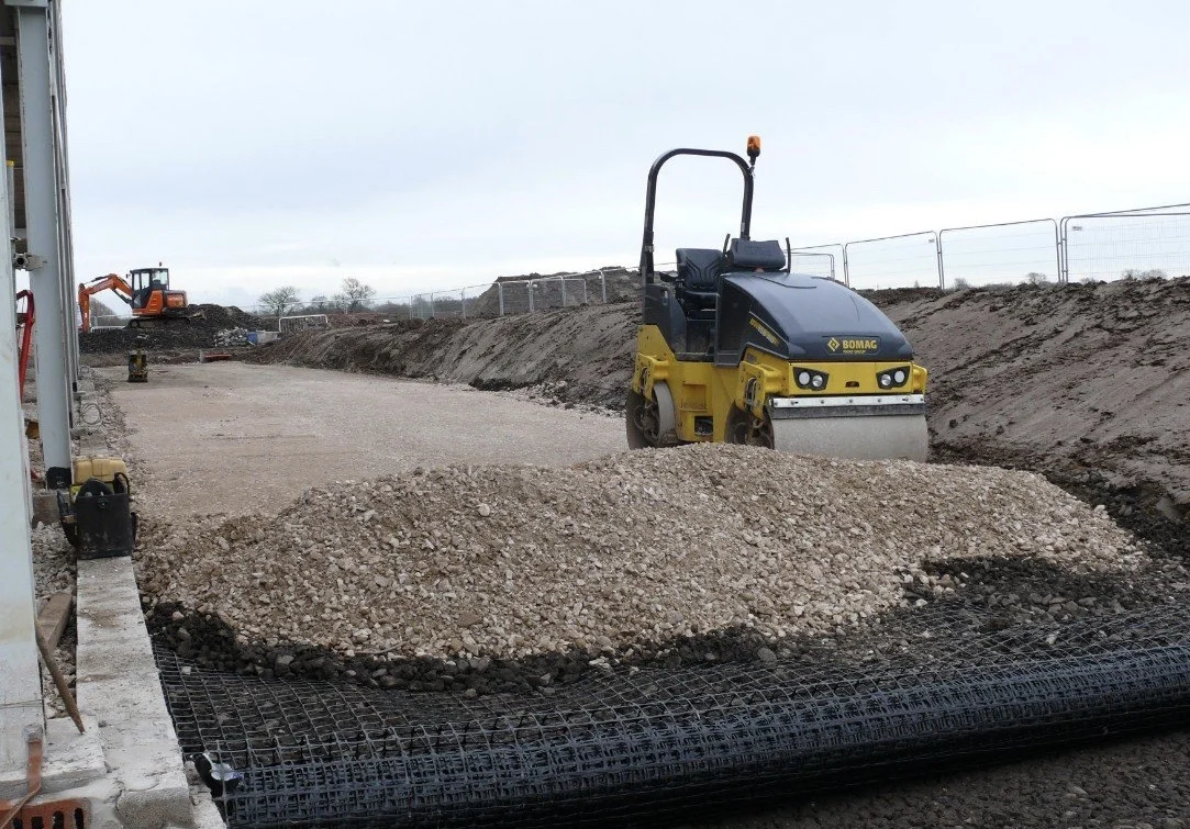 Long life plastic net  geogrid  Construction Materials
