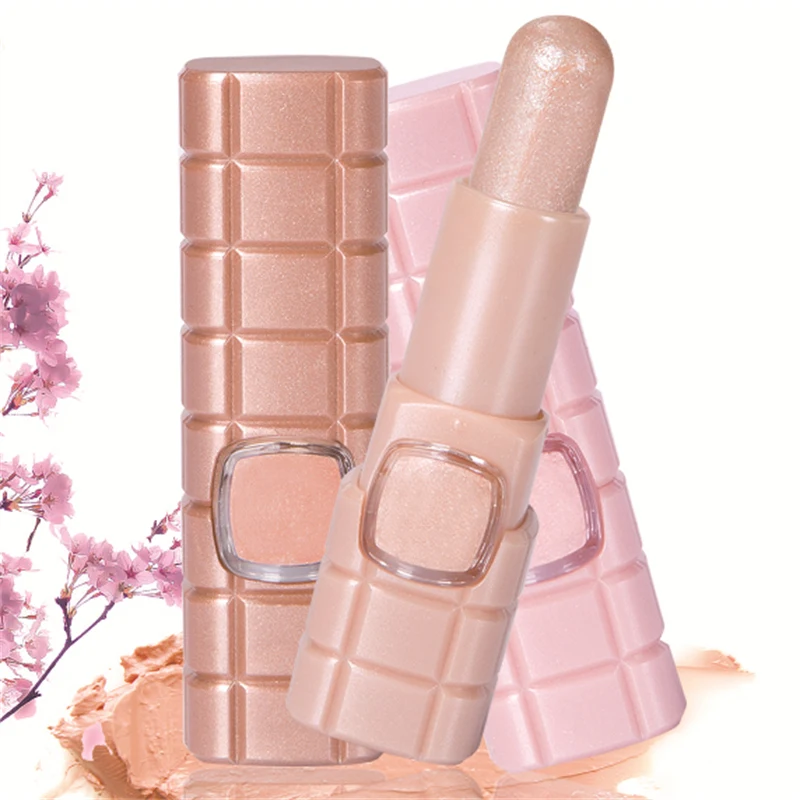 C034 TLM Make up Highlighter Contour Powder Brighten Cosmetic Highlight Face Shimmer Pressed Highlighter Makeup Stick