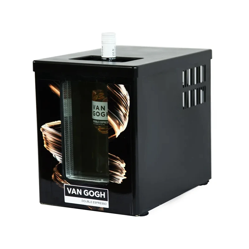 Vanace Quick Wine Chill 4 Liter One Two Bottles Beverage Cooler Wine Quick Chill Hotel Mini Bar Freezer for Commercial