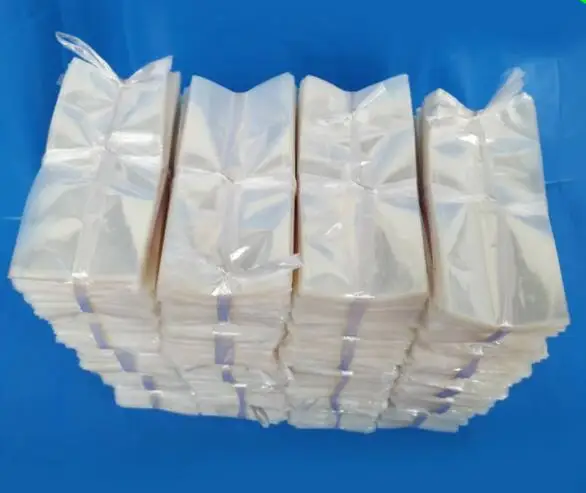 Transparent Round Cut PVC Shrink Bag, For Packaging
