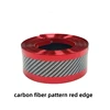 carbon fiber pattern-red edge