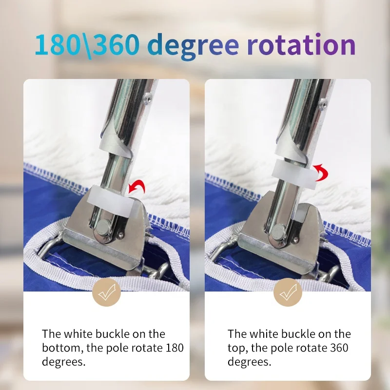 Швабра Xingtai для чистки отеля, Швабра для пыли с зонтиком разных размеров с стержнем из нержавеющей стали