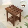 Brown teak
