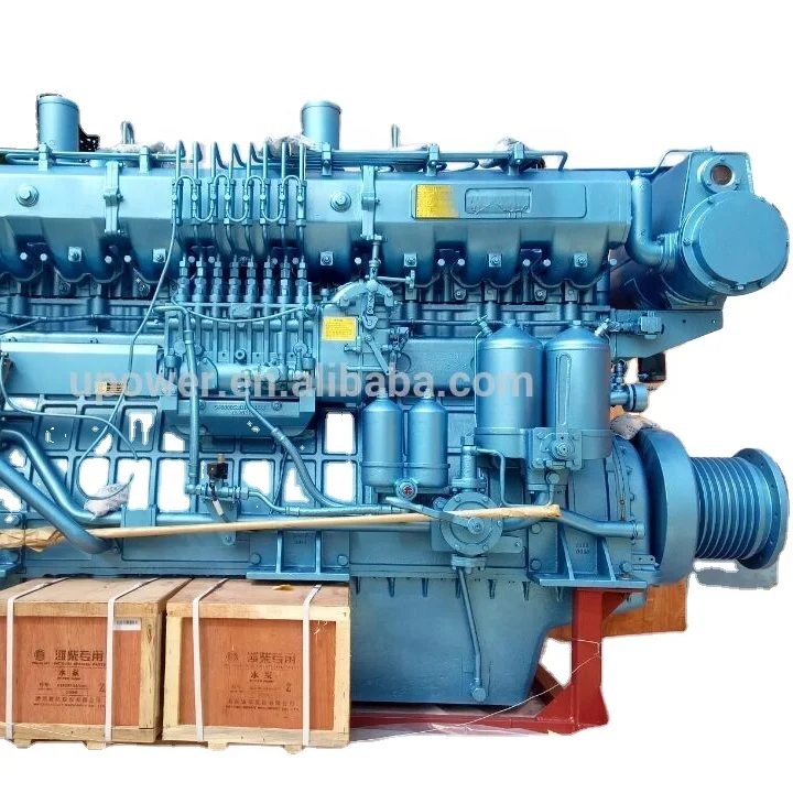 Weichai 818hp Marine Engine for Boat - Genuine & Reliable