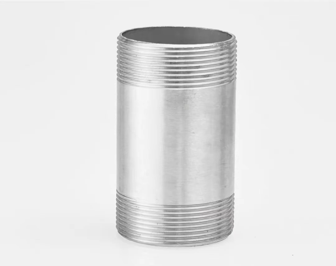 Screwed Pipe Fittings Toe (threaded One End) Pipe Nipple Stainless