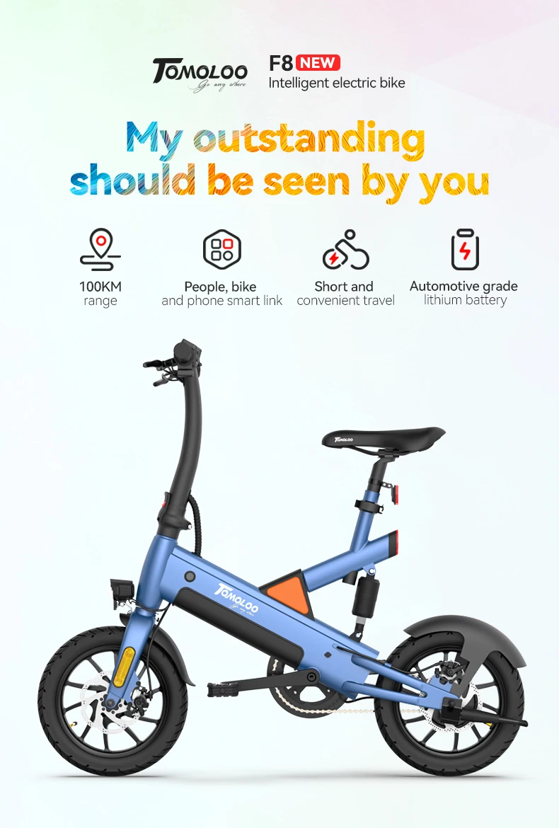 E Bike Folding Electrical Bikes Adult 