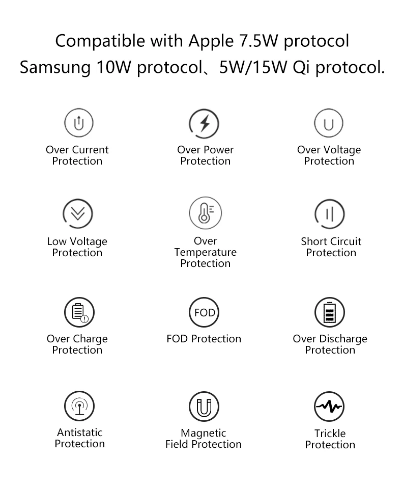 Liquid Silicone Series Wireless Charge Protection Qi 15w Quick