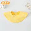 redondo de doble cara impermeable-amarillo limón