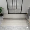 Clustered floor mat - gradient gray - fine
