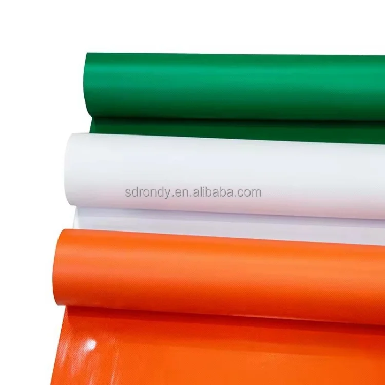 Heavy Duty Waterproof Fire Proof Truck Cover Tarp Pvc Tarpaulin Rolls or Sheet for Outdoor Truck Cover Awaining Tent