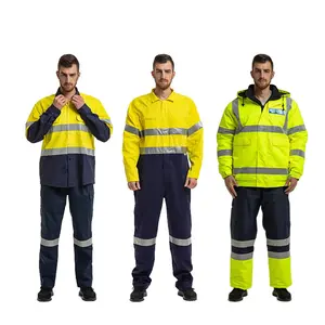 Hot Sale High-Visibility Mens Hi Vis Australia Safety Cotton Clothes Workwear for Mining