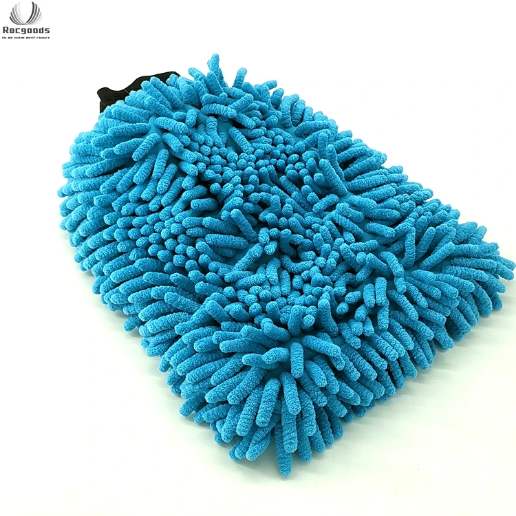 20*28 см синельное микроволокно тряпка губка комплект Безворсовая Ткань Профессиональные боксерские перчатки Автомойка рукавицей