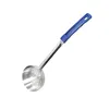 Perforated Portion Spoon-Blue