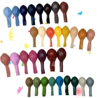 Stock Amazon Hot Retro Colors Mix Colors Ballons 12 Inch Latex Balloons For Wedding Party Decorations