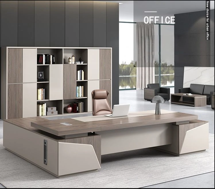 Modern Manager Office Desk Boss Table Melamine Office Furniture ...