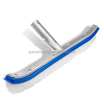 POOL BRUSH Heavy Duty Premium Cleaning Accessories Equipment pool cleaning brush for wall 18inch pool accessories