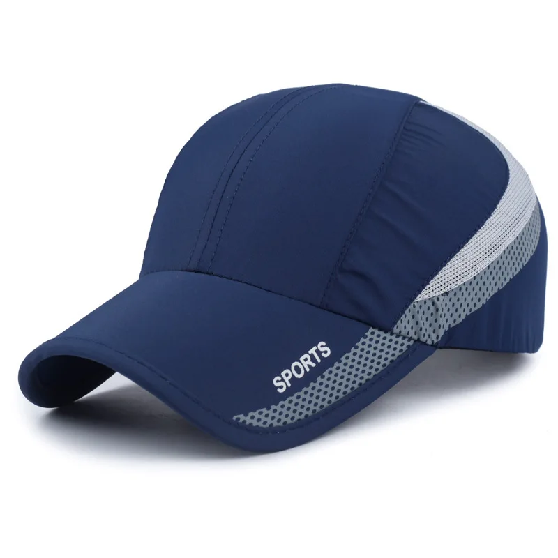 Sun Protection Quick Dry Cap Outdoor Sports Baseball Mesh Hat for Men Women