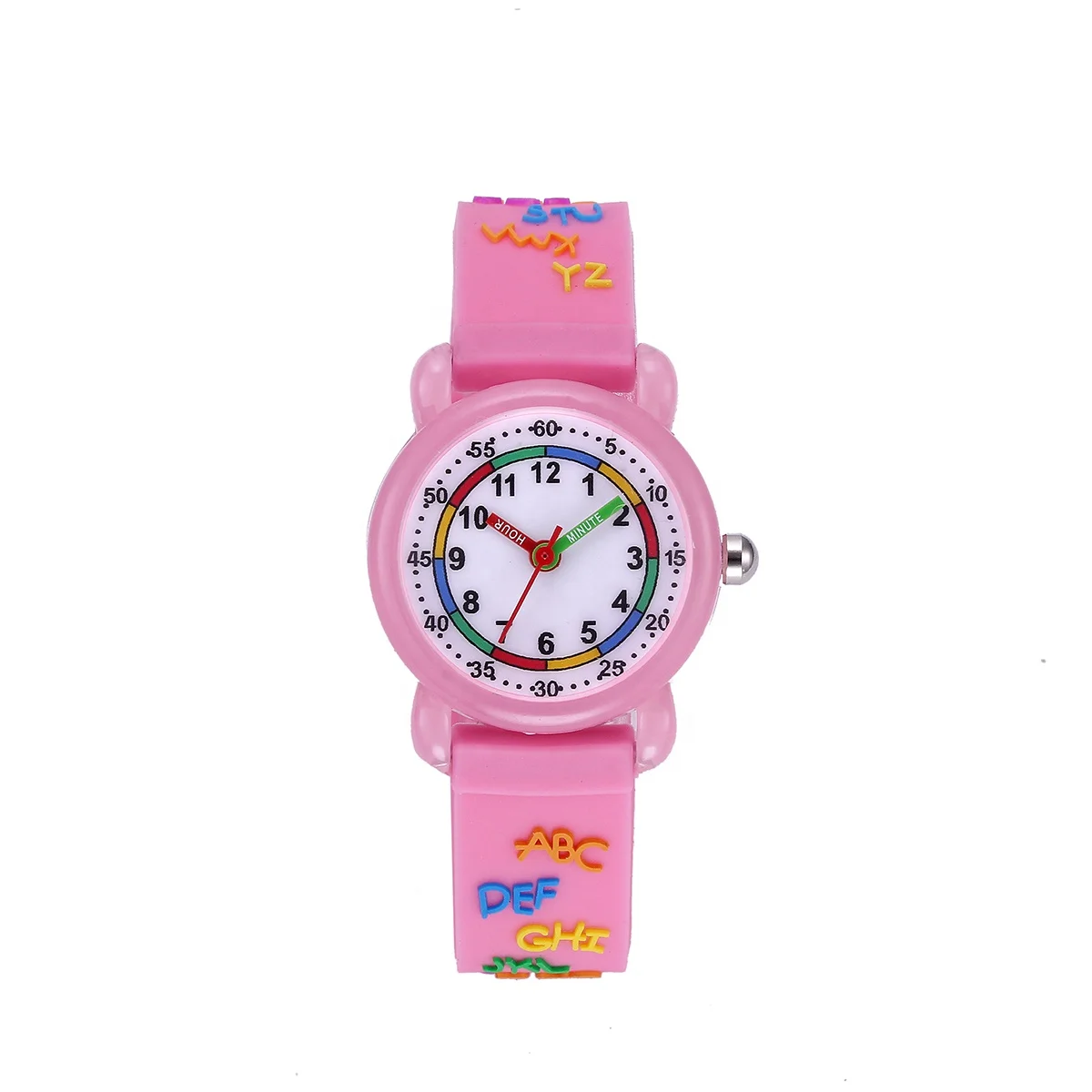 Flowers Cute Boys Girls Quartz Watch - Temu