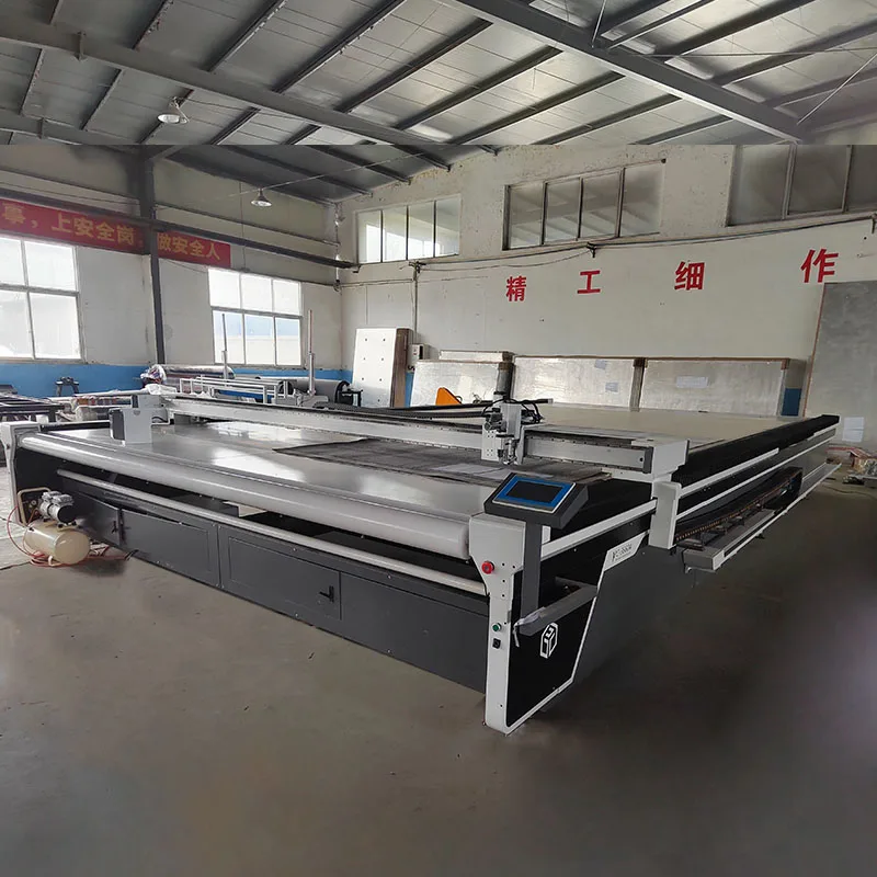 Automatic Electric Cloth End Cutter Roller Blinds Fabric End Cutting Table Machines