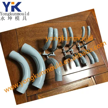 New Design Plastic 4 Cavities pvc big radian bend Elbow fitting mould mold 40mm 50mm