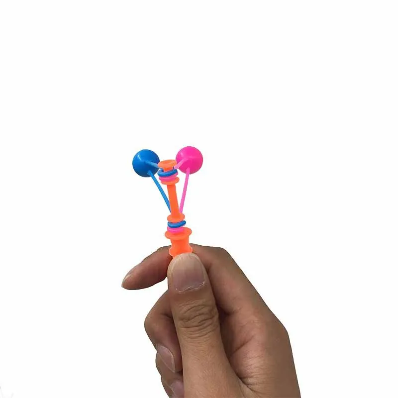 Hand Double Touch Ball Plastic Classic Nostalgic Leisure Toy Pendulum Combination Set