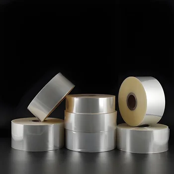 Factory Outlet Scratchproof good exhaust transparent bopp film roll 30 micron opp film