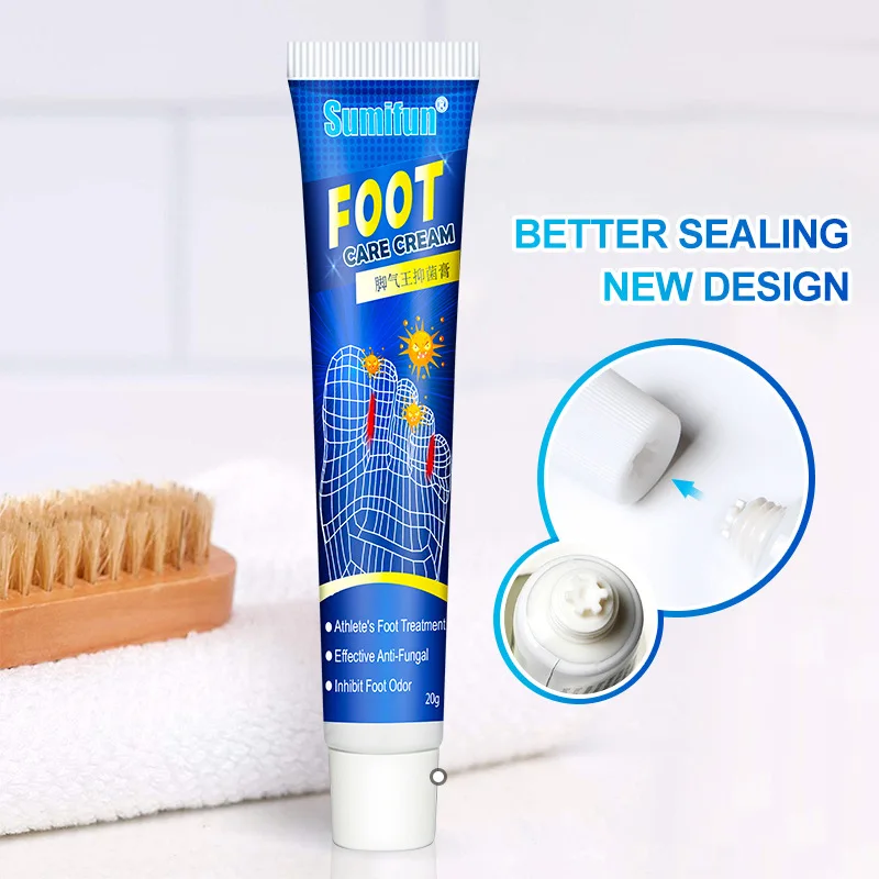 Новый эффективный антигрибковый крем для восстановления ног удаление омертвевшей кожи пилинг увлажнение отшелушивание подавление