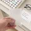 frosted zipper bag(10 sheets)
