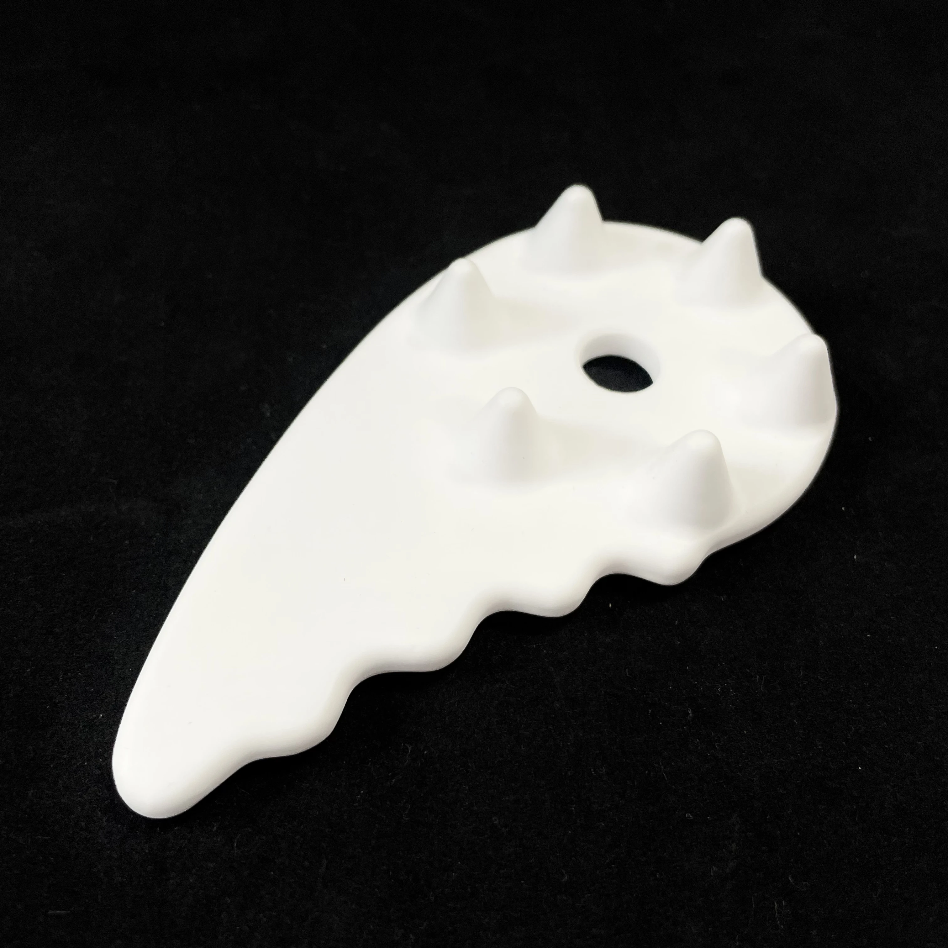 Керамическая доска гуаша за кожей лица токарный резец керамический массажер