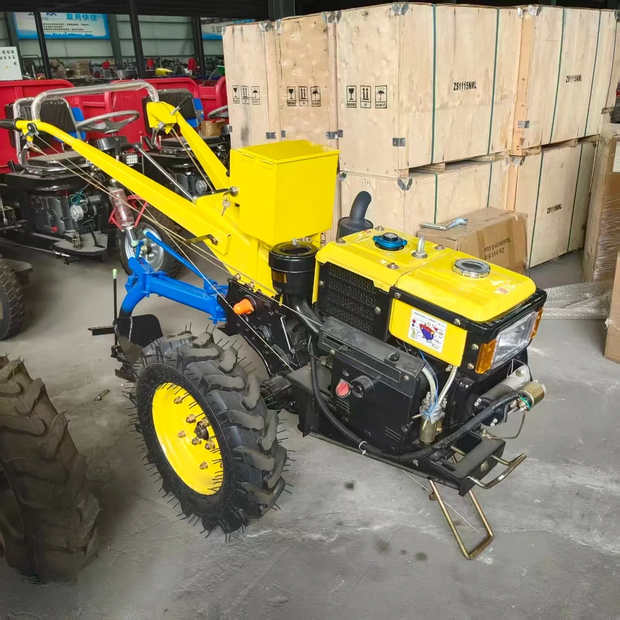 8～32馬力ディーゼル歩行型トラクター（ティラー付き） | アフリカと