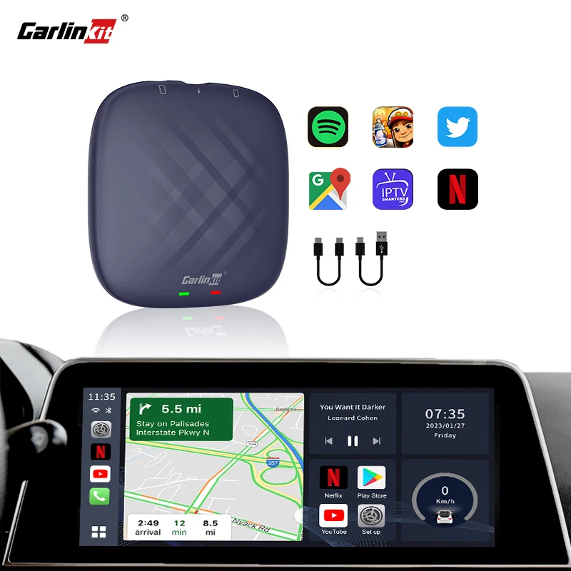 carlinkit android 13 auto navigation carplay