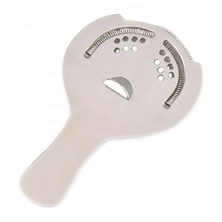 Популярное ситечко из нержавеющей стали для боярышника бармена коктейля с серебряной