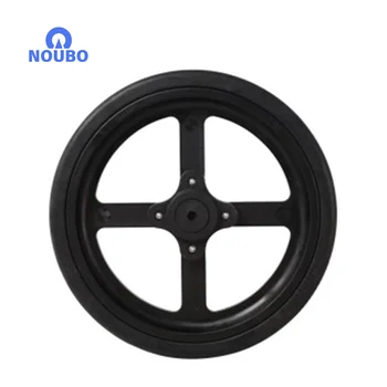 2024 hot-selling  hollow-out 2 x13.5 inch cross-shaped natural  rubber agriculture  seeder press wheel for US market