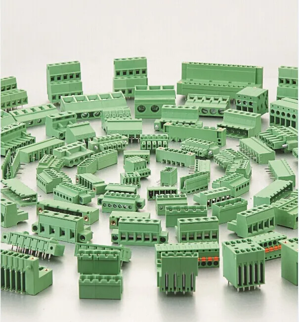 WANJIE PCB TERMINAL BLOCK M2.5 Screw Pitch5.0mm 5.08mm  WJEK500 WJEK508