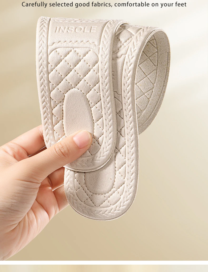 Wormwood Anti Odor Shoes Insoles Cuttable Deodorant Pads