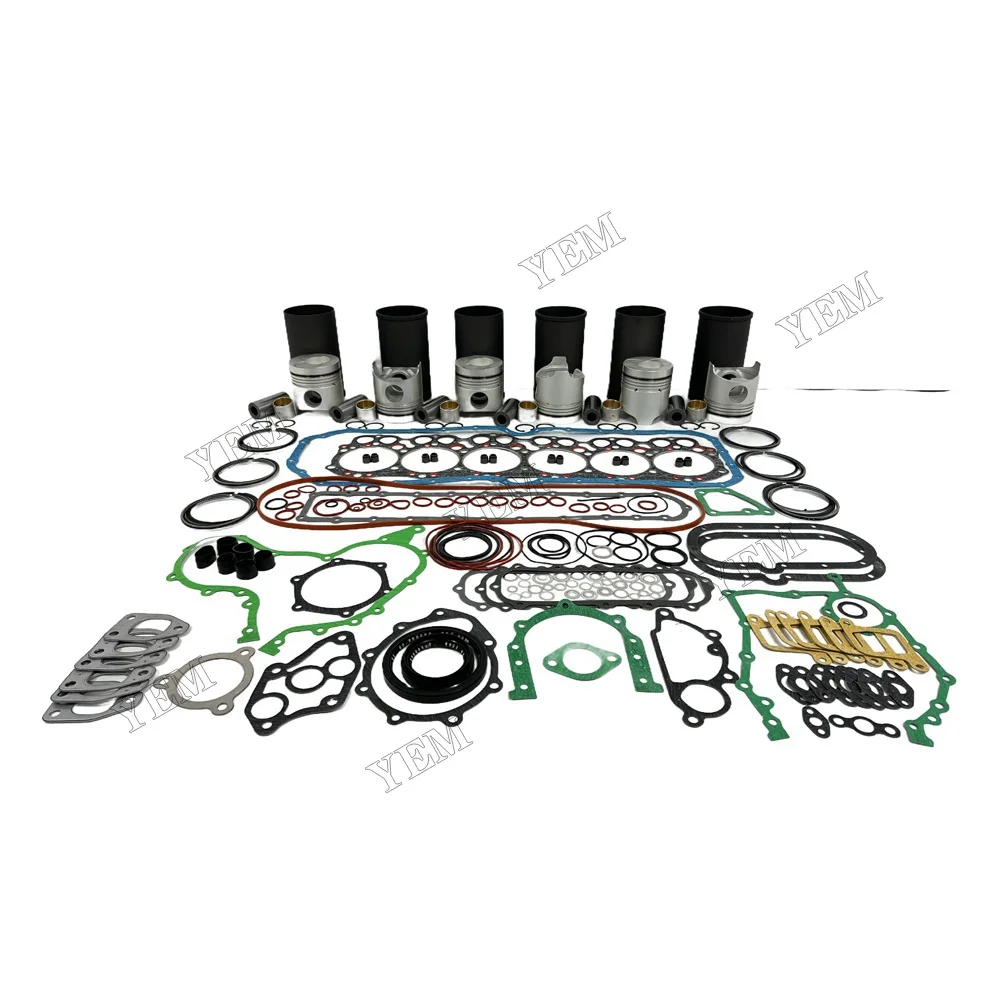 Overhaul Kit With Gasket Set Fit for Hino H06C Engine 5