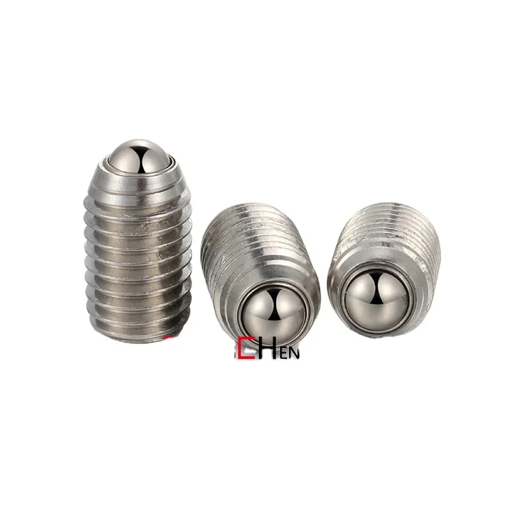 Factory wholesaler BPRM BPRJ Ball Plungers Roller stainless steel or polyacetal ball head fine thread ball roller