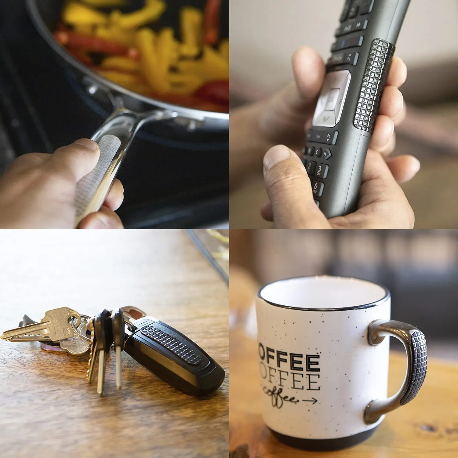 2 Adesivi Antiscivolo PEVA Per Telefono, Mouse, Laptop, Tablet | Presa Extra Morbida E Impermeabile - 2