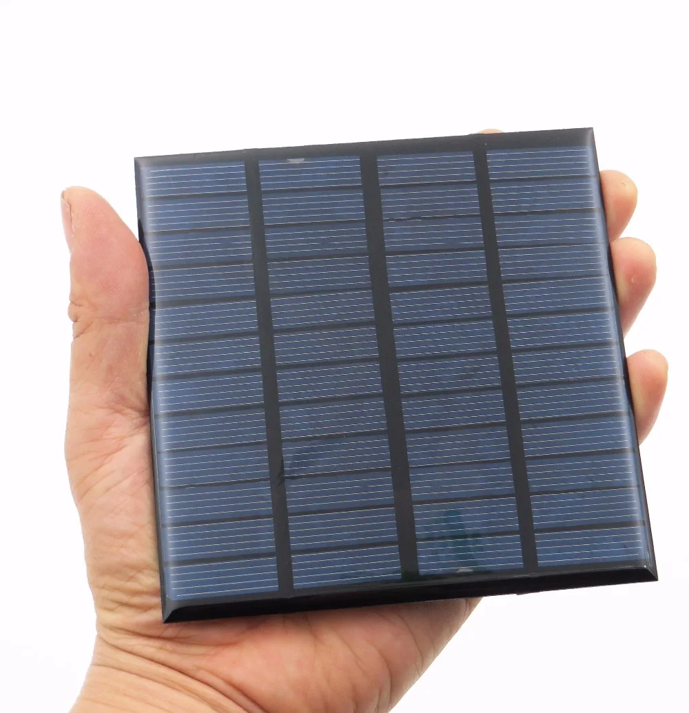 Custom 12V 150mA 1.8Watt 1.8W Solar Panel Standard Epoxy polycrystalli ...