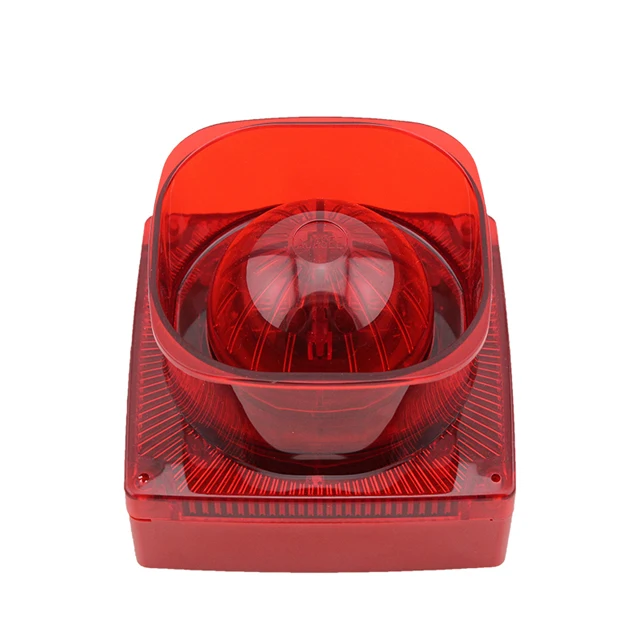 
Good Quality Conventional Fire Sounder Strobe 24v Fire Alarm Siren with Strobe Light 