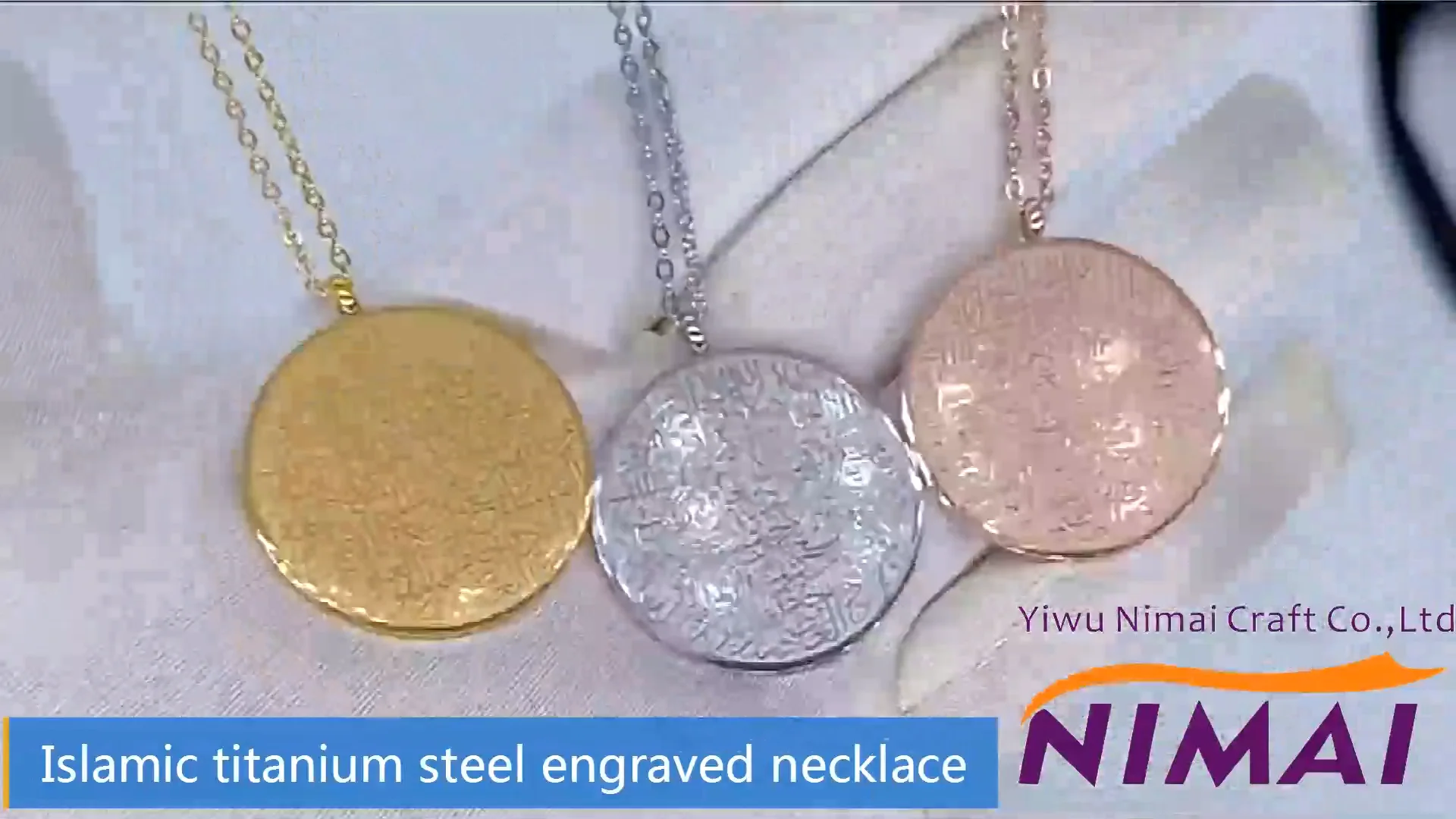 Customized Islamic Jewelry Fashion AYATUL KURSI Necklaces