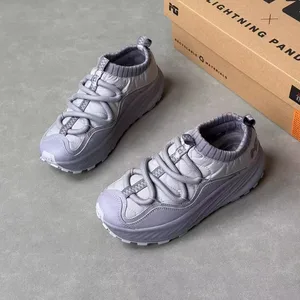 Men's Women's Winter Snow Boots with Anti-Splashing Design Velvet Warm Breathable Cotton Lace-Up Mesh for Outdoor Casual Use