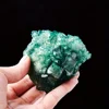 Campione di fluorite verde scuro