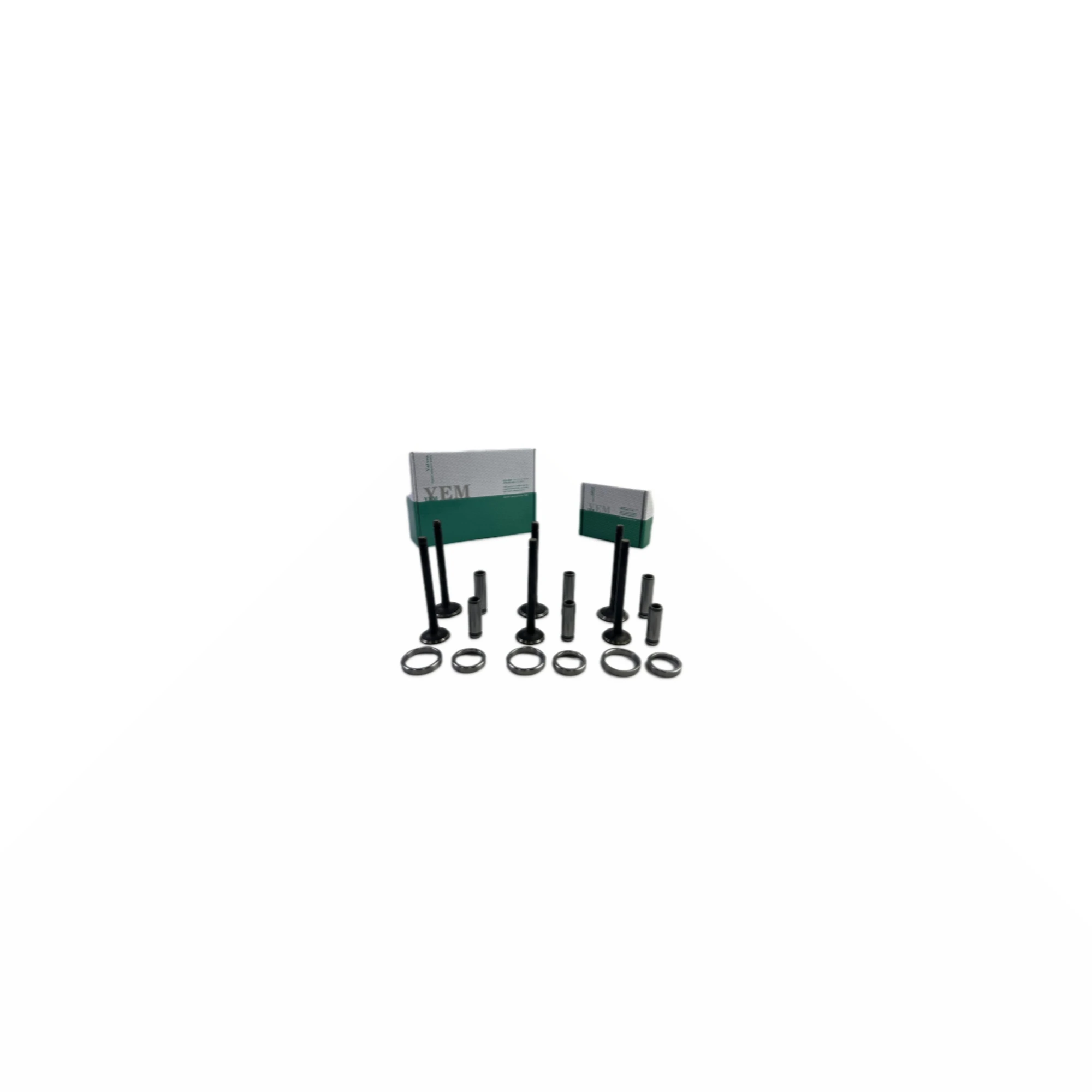 D1101 Machinery Intake and Exhaust Valve Guide Seat Kit for Kubota Heavy Equipment Engine Parts