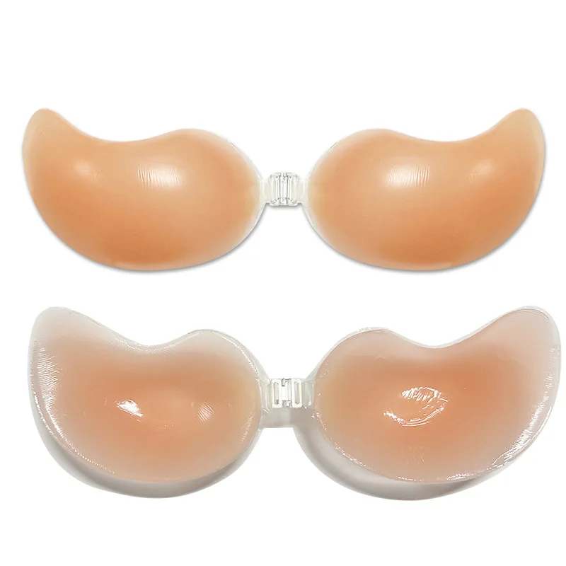 New Design Adhesive Silicone Bra Cup Size A B C D Gel Sticky Strapless
